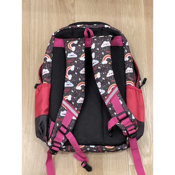 Girl’s Backpack Elementary School Kids Book Bag & Lunch Bag SET of 2 UNICORN EUC - Picture 2 of 7